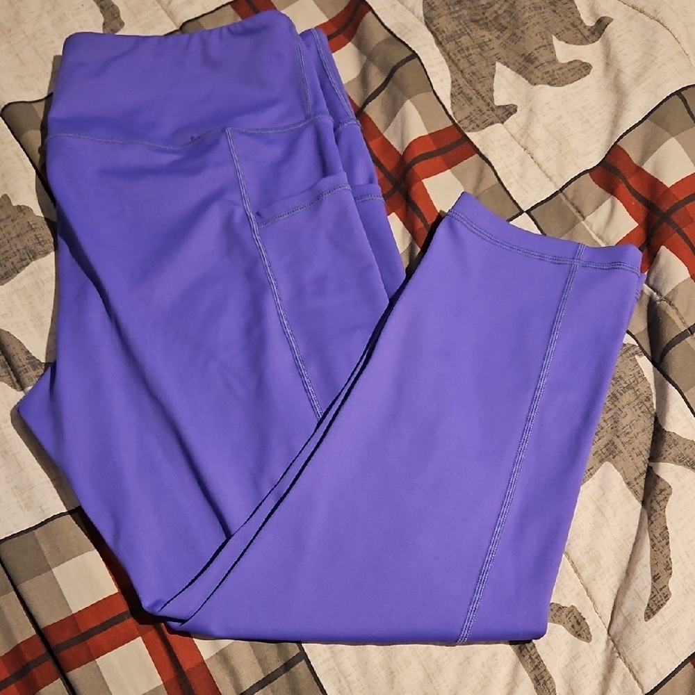 Constantly Varied Gear Purple Capri Leggings